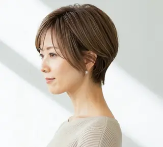 ショート 🫧似合わせショート ゴヤ🫧のヘアスタイル