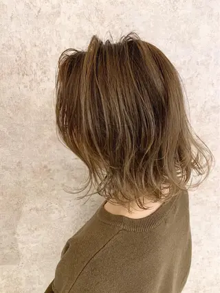 カラー レイヤーカット 早崎太生のヘアスタイル