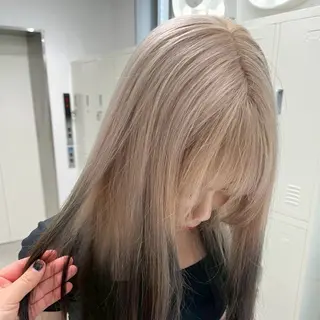 カラー 🎀ハイトーンカラー /Yuri🎀♡のヘアスタイル