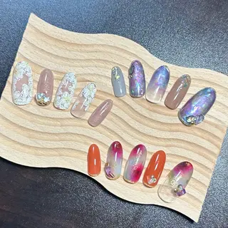 ネイル nail　milky 〜深夜にもネイル〜のネイルデザイン