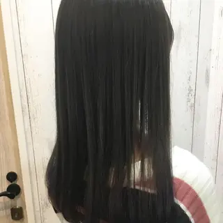 ロング カラー パーマ embrace エンブレイスのヘアスタイル