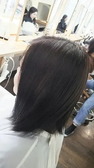 ミディアム カラー こだしま   みなのヘアスタイル