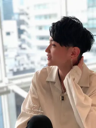 ショート カラー メンズ UNIX Mark Is みなとみらい店【ユニックス】所属・UNIX N.horiiのその他イメージ