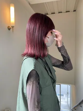 ミディアム カラー Re.ly所属・Re.ly🎀 Ricoのヘアスタイル