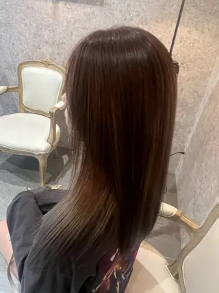 ロング 池田 真理のヘアスタイル