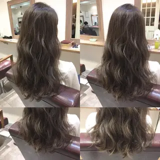 ロング カラー hair salon Ranun髪質改善のヘアスタイル