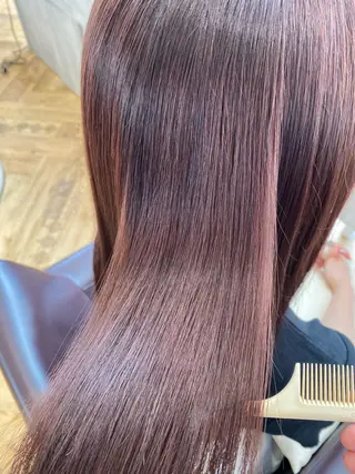 ミディアム カラー 🫧髪質改善×艶髪 🫧根本泰成🫧のヘアスタイル