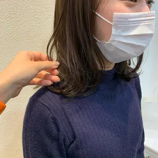 ミディアム キクチ リオのヘアスタイル