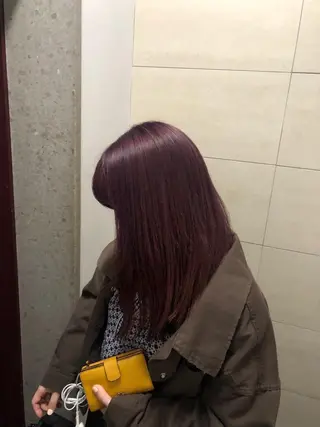 ミディアム カラー 🍃柔らかヘアー田中 瑞希🍃のヘアスタイル