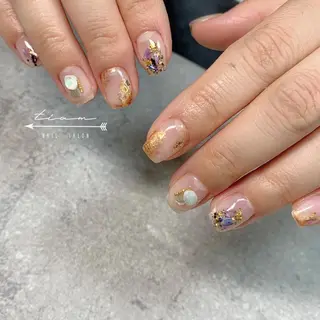 ネイル 𝑡𝑖𝑎𝑚𓂃 きむらゆきののネイルデザイン