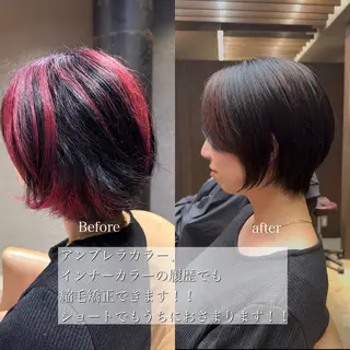 ショート 似合わせ松本 容政のヘアスタイル