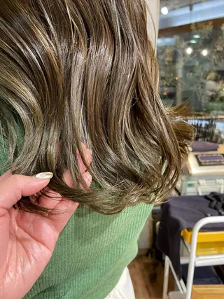 ロング カラー パーマ 海外レイヤー 🇺🇸/ヒナコのヘアスタイル