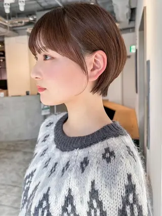 ショート カラー ITbyALBUM 中野店のヘアスタイル