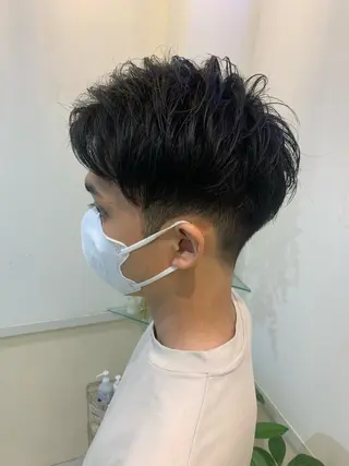 メンズ 透けるbrown カラー🎗♡yukaのヘアスタイル