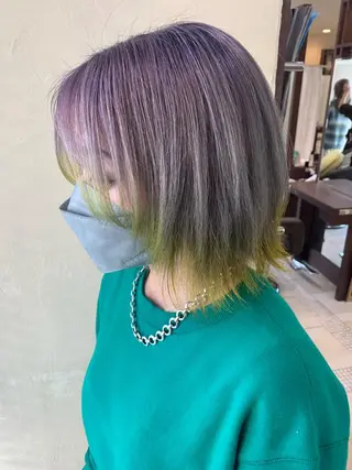 ショート カラー 美容室FaB千葉店所属・藤平 いぶきのヘアスタイル