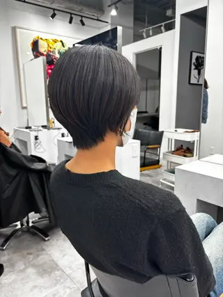 ショート 門崎未依/レイヤー/ メンズカット🪿🌼のヘアスタイル