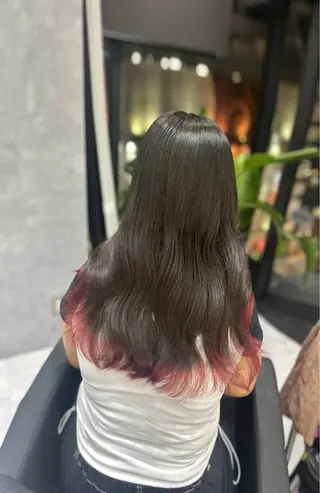 ロング CS made by SHACHU 栄所属・森下 ゆきなのヘアスタイル