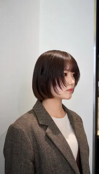 ショート 櫻井　悠樹/ 艶カラーのヘアスタイル