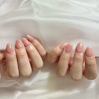 ネイル By moonネイル 🌷ワンホン/韓国風のネイルデザイン