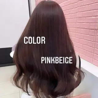 ロング カラー エクステ🩵ブリーチ 韓国ヘア🩵KAEのヘアスタイル