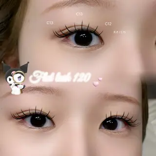 マツエク・マツパ sol nanamiのマツエク・マツパデザイン