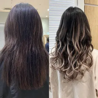 ロング カラー マツエク・マツパ TATSUYA アートディレクターのヘアスタイル