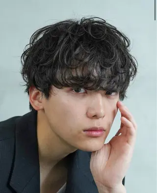 パーマ メンズ 🌀湯浅禅也🌀 /シャドウパーマ/栄のヘアスタイル