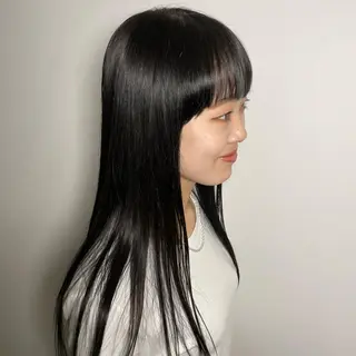 ロング カラー 髪質改善カラー💎 オオネヨシナリのヘアスタイル