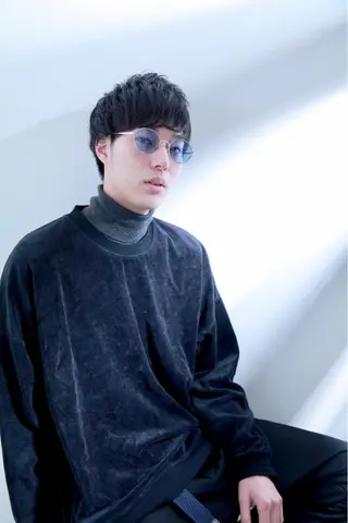 メンズ 髪質改善/イルミナ/ 城崎のヘアスタイル