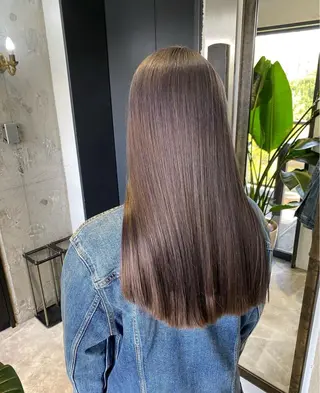 ロング カラー ハイトーン/髪質改善 /Akuaのヘアスタイル