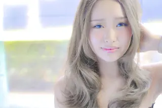 ロング カラー モテ髪透明感❤️ デイズヘアカラーのヘアスタイル