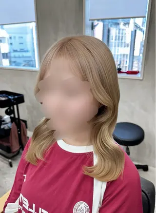 ミディアム 新宿/髪質改善🌟中 韓🇰🇷yukiのヘアスタイル