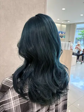 ロング カラー 〖 韓国hair 〗 室岡 咲希のヘアスタイル