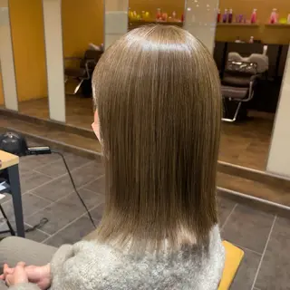 ミディアム カラー 髪質改善/ 杉山正克のヘアスタイル