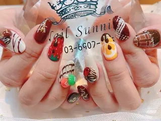 ネイル 長さだし専門店 M2　rikaのネイルデザイン