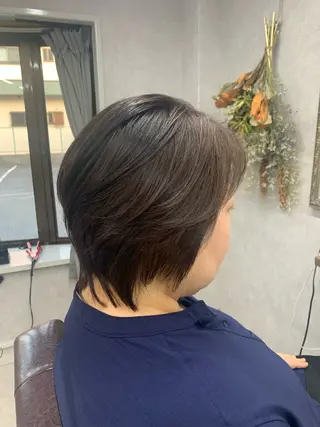 ショート カラー Lien 深井店のヘアスタイル