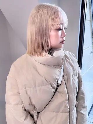 ショート カラー 🧡色落ちまで2度綺 麗なカラー🧡ヨシキのヘアスタイル