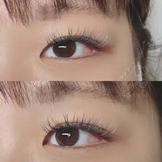 カラー マツエク・マツパ パーフェクトウィンク ちぢいわみのりのマツエク・マツパデザイン