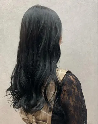 ロング カラー 似合わせカット/ 艶カラー/いらみなのヘアスタイル