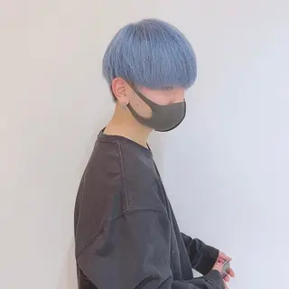 ショート 艶髪レイヤー/ ハイトーンKeitaのヘアスタイル