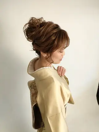 ヘアアレンジ HempBeauty 浅野アサミのヘアスタイル