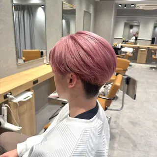 カラー メンズ ハイトーン/ブリーチ 栄/Sayakaのヘアスタイル