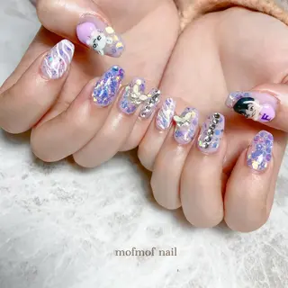 ネイル mofmofnail 🌿shimizuのネイルデザイン