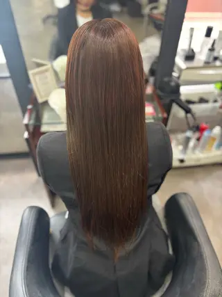 ロング 韓国ヘア✨エクステ/ しおりのヘアスタイル