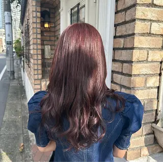 カラー 縮毛矯正モデル様募集 たがのヘアスタイル