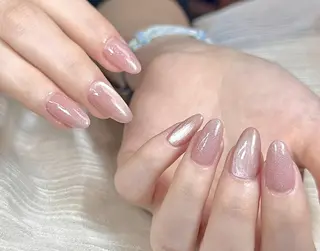 ネイル By moonネイル 🌷ワンホン/韓国風のネイルデザイン