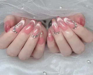 ネイル 🎀PG🩵 ネイルサロンのネイルデザイン