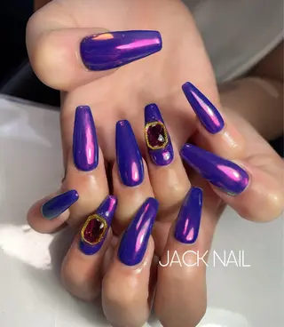 ネイル JACK NAIL 💜Ayakaのネイルデザイン