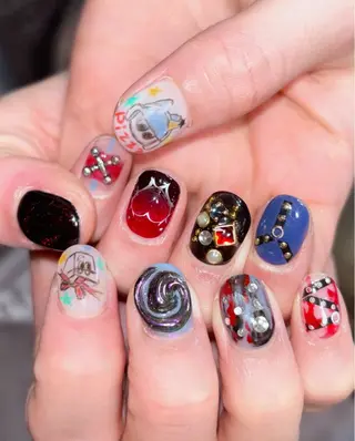 ネイル 銀河屋の猫所属・銀河屋 の猫のネイルデザイン