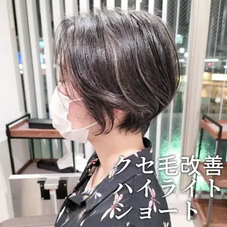 ショート 村岡【店長】 【骨格矯正ショート】のヘアスタイル